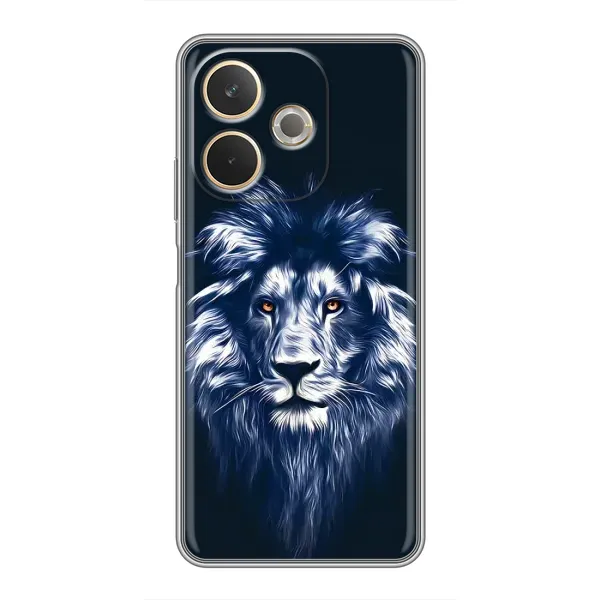 Чехол с рисунком «Лев - синий» для OPPO A5 Pro Чехол с рисунком «Лев - синий» для OPPO A5 Pro