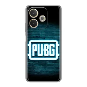 Чехол (TPU) с картинкой "Лого Пабг" на А5 Про (Лого PUBG)