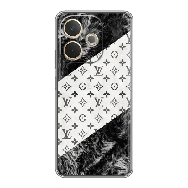 Чехол с рисунком «LV на белом» для OPPO A5 Pro