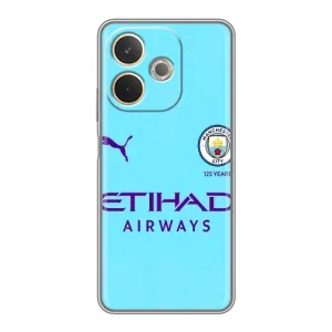 Силиконовые Чехлы принт Футбол на OPPO A5 Pro (Man City)