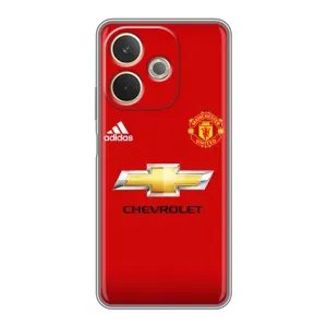 Силиконовые Чехлы принт Футбол на OPPO A5 Pro (Man United)