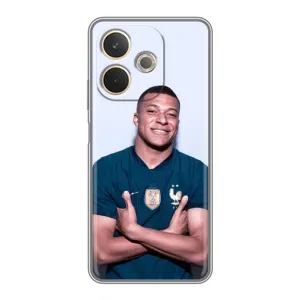 Чехол (TPU) с Футболистом на OPPO A5 Pro (Мбаппешичка)