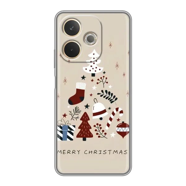 Чехол с рисунком «Merry Christmas» для OPPO A5 Pro Чехол с рисунком «Merry Christmas» для OPPO A5 Pro