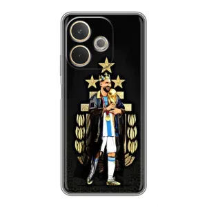 Чехлы Лео Месси Аргентина для OPPO A5 Pro (Месси король)