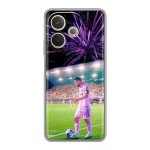 Чехлы Лео Месси в Майами на OPPO A5 Pro (Месси в Майами)