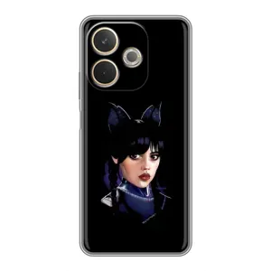 Чехлы с принтом Уэнсдей на OPPO A5 Pro (Милая Уэнсдей)