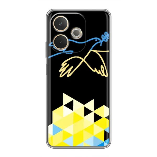 Чехол с рисунком «Мир для Украины» для OPPO A5 Pro Чехол с рисунком «Мир для Украины» для OPPO A5 Pro