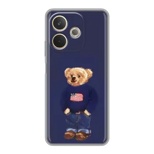Чехол с рисунком «Мишка USA» для OPPO A5 Pro