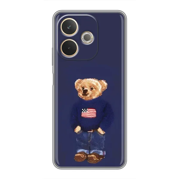 Чехол с рисунком «Мишка USA» для OPPO A5 Pro