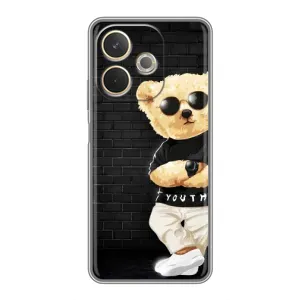 Чехол с рисунком «Мишка в очках» для OPPO A5 Pro