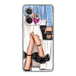 Силиконовый Чехол на OPPO A5 Pro с картинкой Стильных Девушек (Мода)