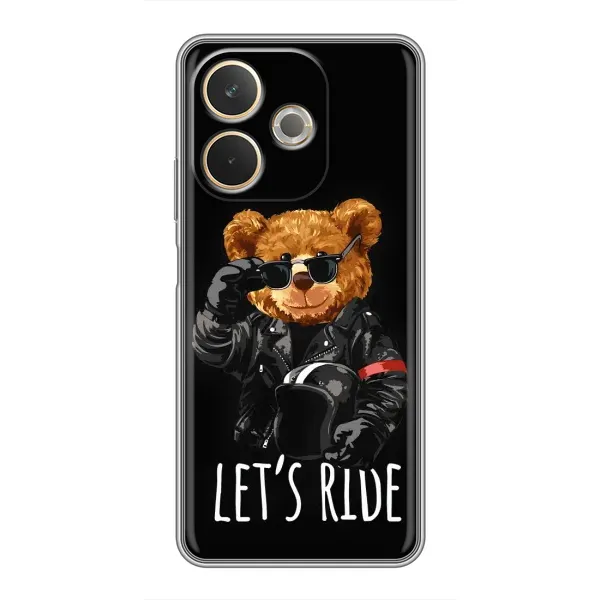 Чехол с рисунком «Модный Мишка» для OPPO A5 Pro