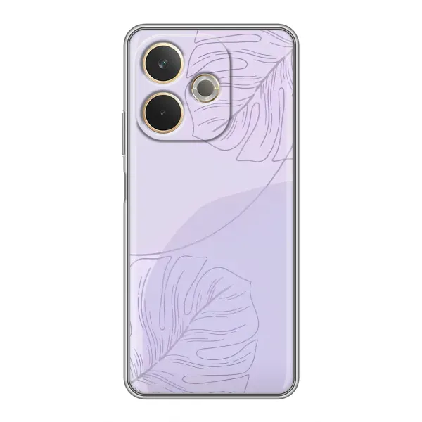 Чехол с рисунком «Монстера фиолетовая» для OPPO A5 Pro Чехол с рисунком «Монстера фиолетовая» для OPPO A5 Pro