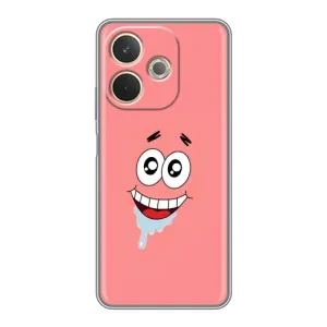 Чехлы с Патриком на OPPO A5 Pro (Мордочка Патрика)