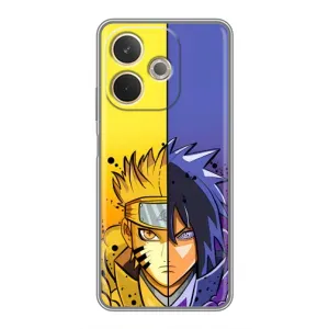Купить Чохли на телефон з принтом Anime для OPPO A5 Pro (Naruto Vs Sasuke)