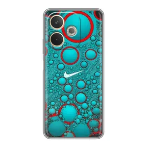 Силиконовый Чехол на OPPO A5 Pro с картинкой Nike (Найк зеленый)