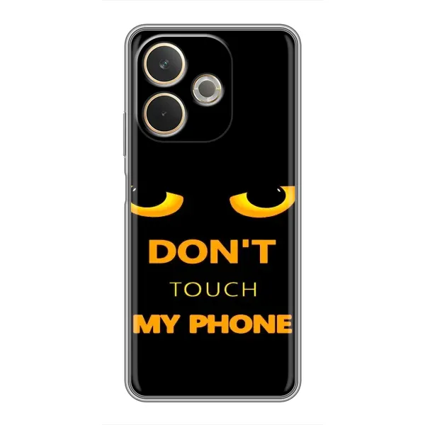 Чехол с рисунком «Не трогай мой телефон» для OPPO A5 Pro