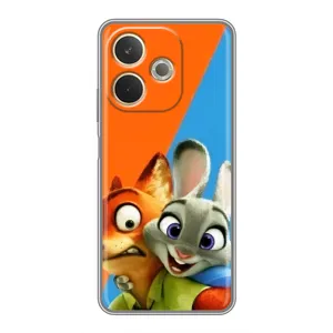Чехлы ЗВЕРОПОЛИС для OPPO A5 Pro (Ник и Хопс)
