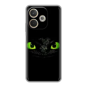 Чехол дракон Беззубик для OPPO A5 Pro (Глаза Беззубика)
