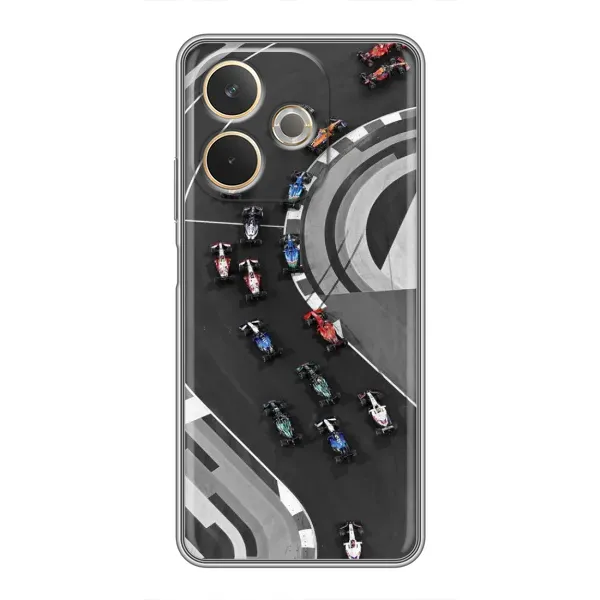 Чехол с рисунком «Гонки ф1» для OPPO A5 Pro
