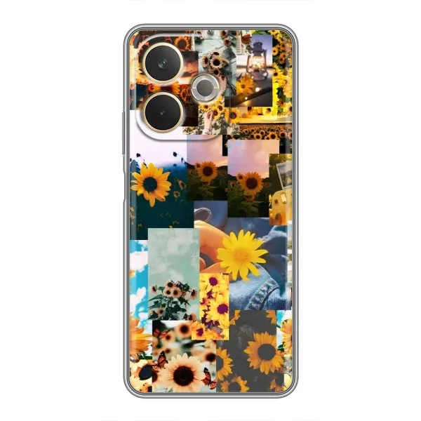 Чехол с рисунком «Подсолнуховый дизайн» для OPPO A5 Pro Чехол с рисунком «Подсолнуховый дизайн» для OPPO A5 Pro