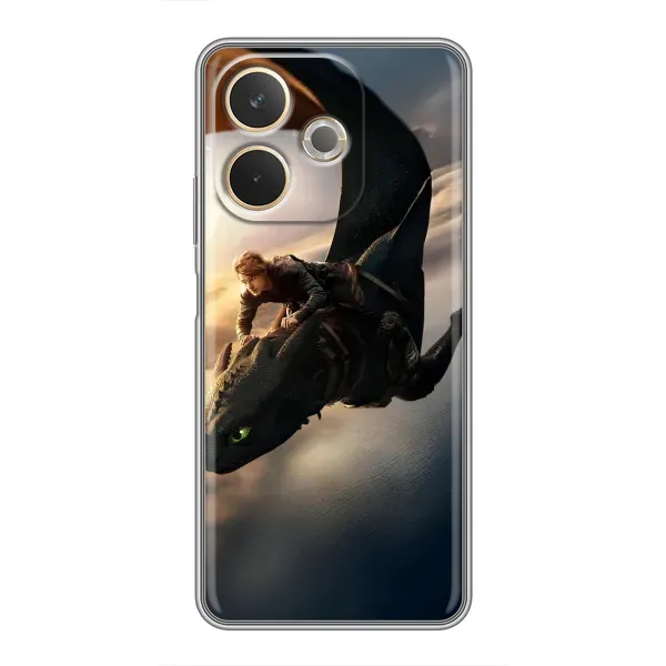 Чехол с рисунком «Полет Беззубика» для OPPO A5 Pro Чехол с рисунком «Полет Беззубика» для OPPO A5 Pro
