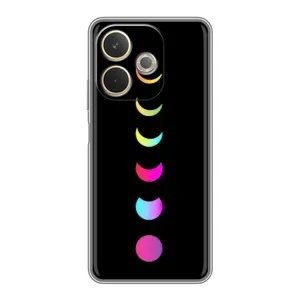 Чохол (ТПУ) з планетами на OPPO A5 Pro (Повнолуння)