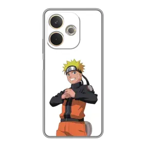 Чохли з принтом НАРУТО на OPPO A5 Pro (Веселий Наруто)