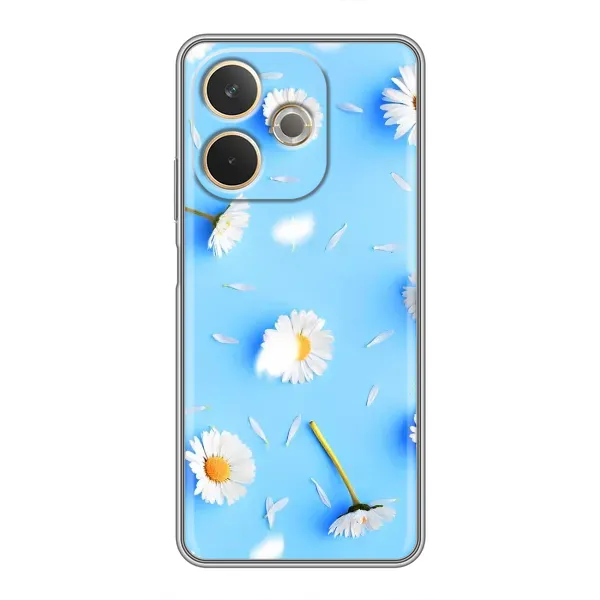 Чехол с рисунком «ромашки на голубом» для OPPO A5 Pro
