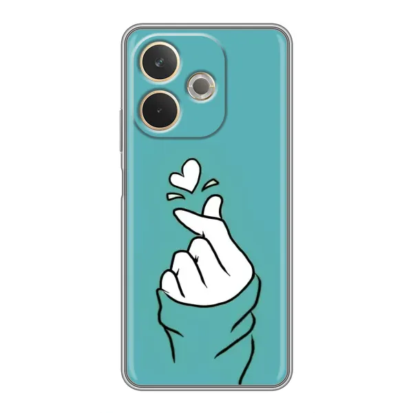 Чехол с рисунком «Сердечко на бирюзовом» для OPPO A5 Pro Чехол с рисунком «Сердечко на бирюзовом» для OPPO A5 Pro