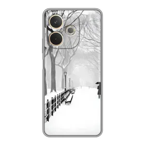 Чехлы на Новый Год OPPO A5 Pro (Снегом замело)