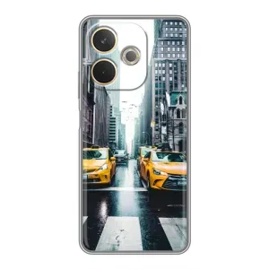 Чехол с рисунком «Такси» для OPPO A5 Pro