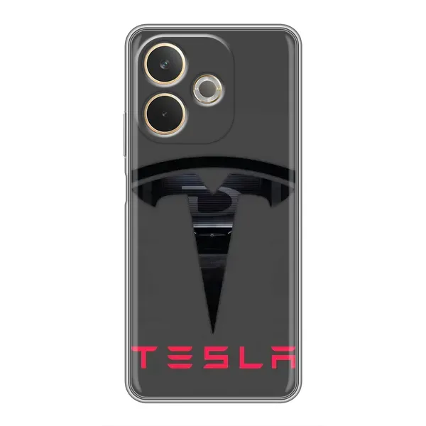 Чехол с рисунком «Logo TESLA» для OPPO A5 Pro
