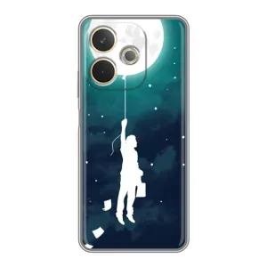Чохол (ТПУ) з планетами на OPPO A5 Pro (To The moon)