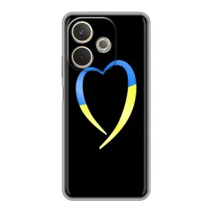 Силиконовый Чехол на OPPO A5 Pro (Я-Украина) (Украинское сердце)