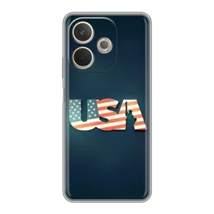 Чехол Флаг USA для OPPO A5 Pro (USA)