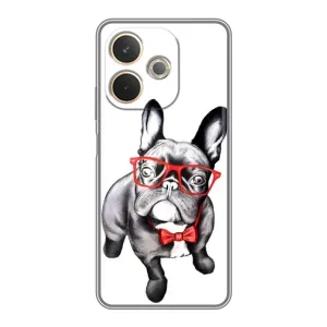 Бампер для OPPO A5 Pro з картинкою "Песики" (В окулярах)