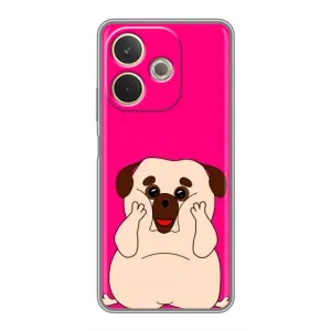 Чохол (ТПУ) Милі песики для OPPO A5 Pro (Веселий Мопсік)