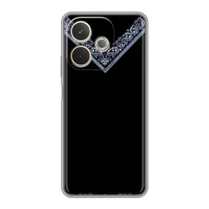 Силиконовый Чехол на OPPO A5 Pro (Воротник вышиванки)