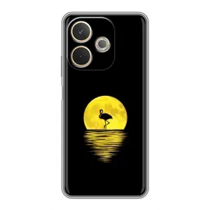 Летний Чехол на OPPO A5 Pro (Желтый Закат)
