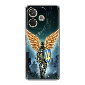 Патриотический Чехол для OPPO A5 Pro (ЗСУ з крильями)