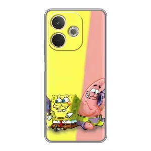 Чехлы с Патриком на OPPO A5 Pro (Звонок)
