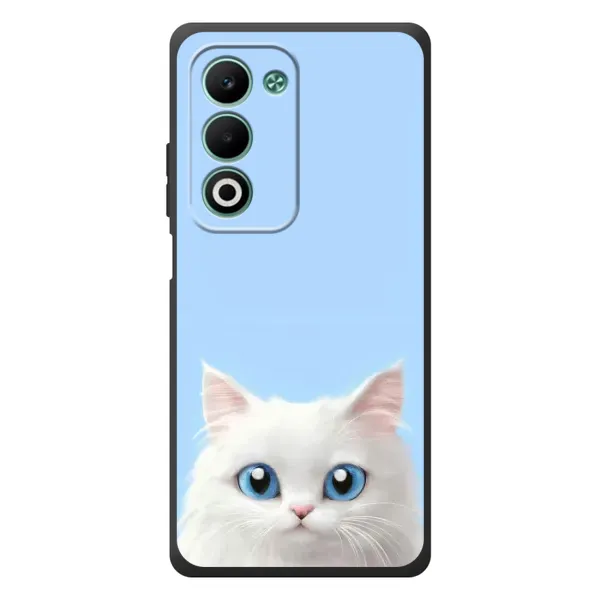 Чехол с рисунком «Белый кот» для OPPO A5 Чехол с рисунком «Белый кот» для OPPO A5