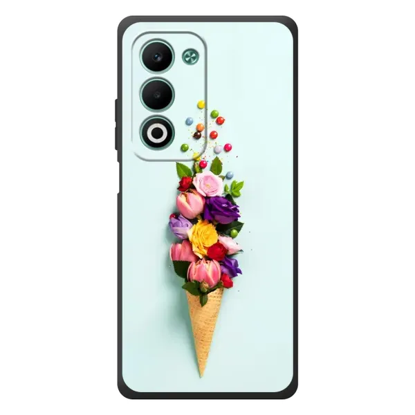 Чехол с рисунком «Цветок-мороженное» для OPPO A5 Чехол с рисунком «Цветок-мороженное» для OPPO A5