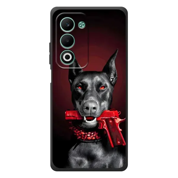 Чехол с рисунком «Доберман злой» для OPPO A5 Чехол с рисунком «Доберман злой» для OPPO A5