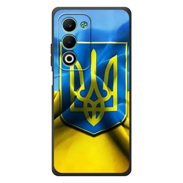 Чехол с рисунком «Герб и Флаг Украины» для OPPO A5 Чехол с рисунком «Герб и Флаг Украины» для OPPO A5