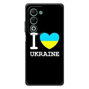 Чехол с Украинской символикой на Оппо А5 (I Love Ukraine)
