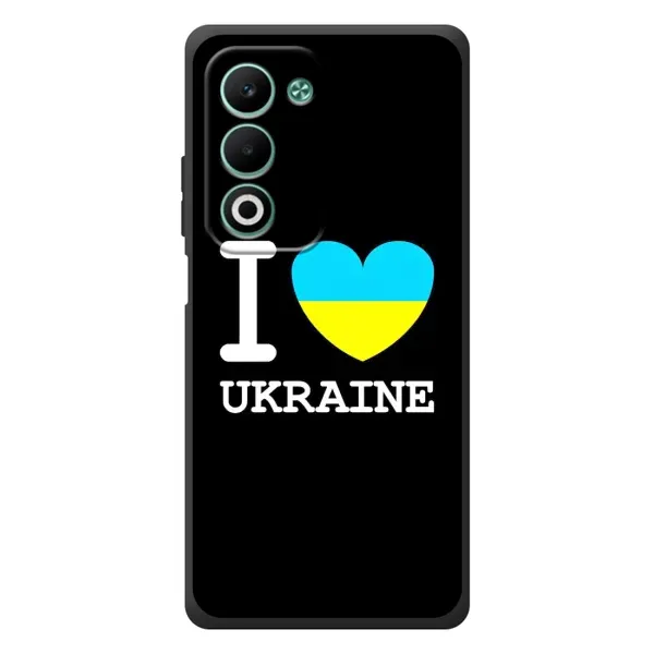 Чехол с рисунком «I Love Ukraine» для OPPO A5 Чехол с рисунком «I Love Ukraine» для OPPO A5