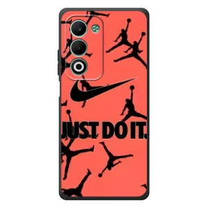 Силиконовый Чехол Nike Air Jordan на Оппо А5 (Just Do It)