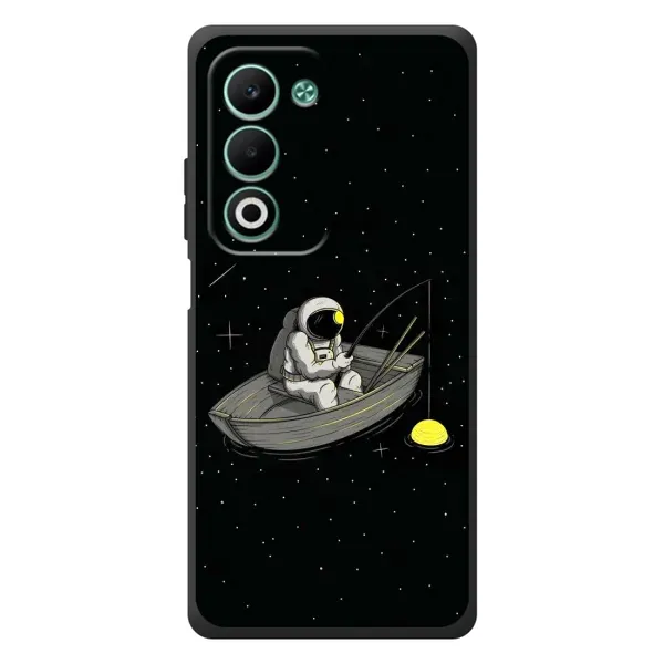 Чехол с рисунком «Космонавт на рыбалке» для OPPO A5 Чехол с рисунком «Космонавт на рыбалке» для OPPO A5